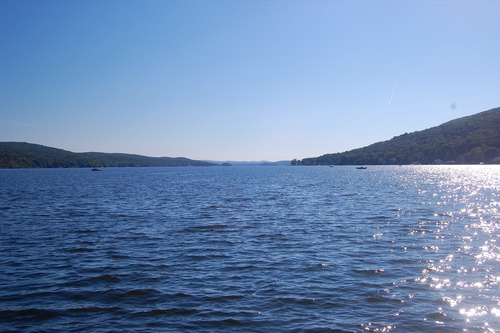Greenwood Lake at dusk