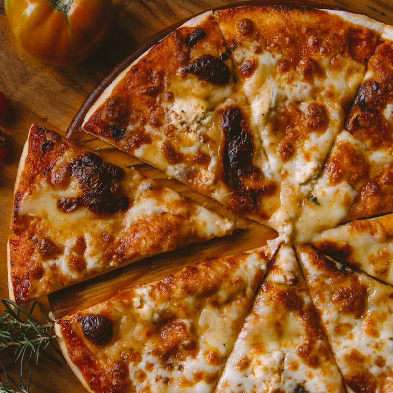 Wood-fired pizza